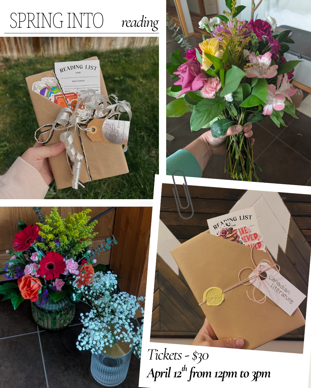 Spring into Reading Event Ticket