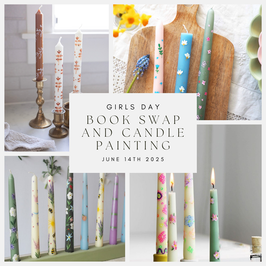 Girls Day - Bookish Candle Painting and Book Swap