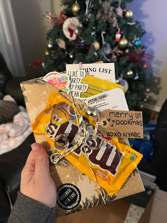 Christmas Themed Blind Date With a Book